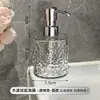 Botella de Burbujas de Alto Valor Transparente Lujo Ligero Hotel Champú Tipo Prensa Espuma Jabón Corporal Botella de Gel Hidroalcohólico Botella Vacía