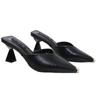 Zapatillas de Casa Jin Bukang Tacones Altos Sandalias y Zapatillas Elegantes de Celebridad Cibernética para Mujer Primavera y Verano Nuevas Puntiagudas
