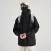 Jaqueta feminina corta-vento e impermeável três em um, de outono e inverno, com duas peças destacáveis, para caminhada e viagem ao ar livre para homens