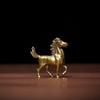 Adornos Pequeños de Caballo del Zodiaco de Latón Caballo Pentium Este Próximo Año Mascota de Té Adornos Pequeños Colección Arte de Cobre Pequeños Regalos