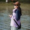 Cortavientos Softshell para Pareja Estilo Montaña para Exterior Ropa de Montañismo Chaqueta de una Capa Primavera y Otoño Impermeable y Cortavientos Fina Chaqueta con Combinación de Colores