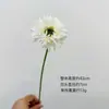 Gerbera artificial de un solo tallo cepillado, flor artificial, decoración moderna minimalista para el hogar, estilo Ins, fresca y elegante