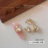 Lujo Ligero K9 Champagne Apilado Decoraciones de Uñas con Pedrería Cristal Ardiente Dulce de Roca Cuadrado Gordo Huevo de Paloma Sin Base Portavasos Accesorios de Bola de Pedrería