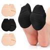 Calcetines para el antepié, sandalias, calcetines antideslizantes, antiabrasión, almohadillas para los pies, calcetines de media palma, calcetines para el antepié de mujer