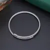 Pulseira de Aço Inoxidável 304 Mais Vendida no Exterior Estilo Frio de Nicho Pulseira de Fio de Aço Europeia e Americana Mais Vendida no Exterior