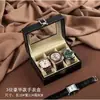 Caja de reloj pu6 caja de almacenamiento para 12 relojes reloj de pulsera reloj mecánico con tapa caja de exhibición a prueba de polvo caja de acabado de alta calidad