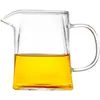 Juego de Té Kung Fu Resistente al Calor Vidrio de Alta Temperatura Taza de Presentación con Colador de Té Filtro Divisor de Té Taza de Presentación de Vidrio Espeso Grande y Pequeño