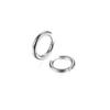 3.0 de grosor acero de titanio línea redonda anillo liso hebilla de oreja nuevo transfronterizo tendencia europea y americana pendientes de personalidad para hombres y mujeres aro de oreja estilo igual que GD