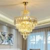 Lustre de Cristal Moderno Minimalista, Lustre Quente e Romântico para Quarto, Venda Direta do Fabricante de Iluminação Zhongshan, Luz Principal para Sala de Estar e Hall de Entrada