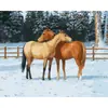 Dropshipping Transfronterizo Pintura al Óleo Digital al por Mayor Pinturas sin Marco 40X50 Amazon Wish Fábrica de Pintura Vestíbulo Ozon Caballo