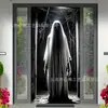 Tela de Fondo Nueva para Halloween Transfronteriza Cubierta de Puerta Popular de Gama Alta para Escena de Fiesta en Interiores y Exteriores Tela Colgante Personalización