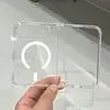 Adecuado para funda de teléfono móvil con pantalla plegable Iphoneduo, Funda abatible de acrílico transparente 18Duo Magnética para teléfono móvil 18