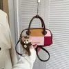 Bolso Tote Patchwork de Diseño de Nicho 2026 Nueva Moda Bolso Bowling Merade Bolso de Hombro para Viajes Diarios Bolso Cruzado