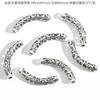 Pulsera de aleación de AliExpress, collar con codo, joyería artesanal, pulsera de aleación de plata antigua, accesorios con colgante de codo.