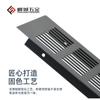 Fengcheng Ferretería Aleación de Aluminio Gabinete Malla Transpirable a Prueba de Humedad Cubierta Decorativa para Zapatero Rejilla de Ventilación para Taquilla Agujero de Refrigeración