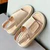 Sandalias de estilo urbano para niños 2025 primavera/verano nuevo estilo zapato para bebé niño niña zapatos para niños suela blanda estilo verano antideslizante