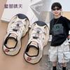 Talla 26-37 Sandalias Infantiles para Niños 2026 Nuevos Zapatos de Verano para Niñas Malla Transpirable Sandalias Deportivas Zapatos de Malla