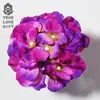 Flor de simulación de punto cabeza de flor de hortensia flor de boda pared de flores planta de pared guía de camino flor decorativa cabeza de flor DIY flor de diseño de boda