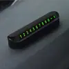 Placa de Estacionamento Temporário, Placa Magnética de Número de Telefone para Carro, Acessórios para Carro, Placa Reversível de Estacionamento com Número de Celular