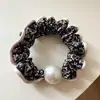Elástico de Cabelo Versátil Estilo Coreano para Mulheres, Prendedor de Coque, Corda de Cabelo Elástica, Acessório de Cabelo de Desenho Animado