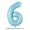 Globos de Aluminio con Números Grandes Versión Americana de 40 pulgadas para Decoración de Fiesta de Cumpleaños Globos de Aluminio con Números
