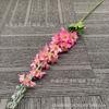 120cm Golondrina Voladora Grande de Simulación Decoración de Auditorio de Boda Floricultura jacinto violeta flor de seda para bodas Chiyodaian