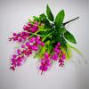Flor simulada pequena torre de frutas vermelhas buquê de frutas de pinheiro sentir cola cereja vermelha casamento chinês arranjo de flores material decoração de casa