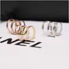 Pendientes de Clip para Oreja con Forma de U Hueca Retro Europeos y Americanos, Clavos de Oreja, Pendientes de Clip para Oreja, Pendientes para Cartílago de la Oreja sin Agujeros, Joyería para Orejas para Hombres y Mujeres