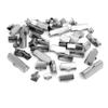 Hebilla de Chaleco de Lunares con Clip de Diamante de Acero Inoxidable Transfronteriza 6.5-25mm Hebilla de Clip para Cuerda de Collar Accesorios de Joyería DIY