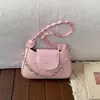 Nova Moda 2026 Bolsa de Ombro Estilo Francês de Nicho com Toque de Luxo, Bolsa Transversal Elegante para Mulheres, Bolsa Patchwork para o Dia a Dia
