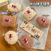Par de Brinquedos de Pelúcia Fofos em Formato de Biscoito, Pingente de Bolsa de Boneca Fofo, Atacado
