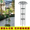 Montaje de Soporte para Flores en Forma de Sombrilla, Enrejado para Trepar en Forma de Champiñón, Enrejado para Trepar Rosas, Poste de Soporte para Plantas de Flores Rosas, Vegetación de Jardinería