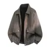 Jaqueta Masculina Nova Outono/Inverno 2026, Jaqueta Moderna e Versátil para Adolescentes, Jaqueta Plus Size, Roupa Exterior Masculina