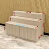 Estanterías para Dulces y Frutas Secas de Supermercado, Sala de Transmisión en Vivo, Regalos Bancarios, Flores Frescas, Estanterías de Niveles, Exhibidores Falsos