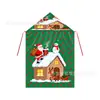 Capas Navideñas Impresas de Fábrica Hechas a Medida Transfronterizas con Papá Noel, Muñeco de Nieve, Reno y Varios Animales de Dibujos Animados