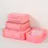 Conjunto de Bolsas Organizadoras de Viagem Bolsa de Armazenamento Mala Roupas Portátil Roupa Íntima Sapatos Bolsa de Embalagem de Viagem Frete Transfronteiriço Aliexpress