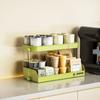 Caja de Almacenamiento para Bolsitas de Té Estante de Almacenamiento para Tazas de Café de Despensa Estante de Almacenamiento Multicapa para Escritorio de Oficina/Bar Almacenamiento para el Hogar