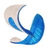 Alfombrilla Antideslizante Resistente a la Abrasión Amortiguadora Antideslizante Suave Deportiva Casual Almohadilla para Talón Sebs Tela Compuesta Hombres Mujeres Azul Baloncesto