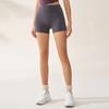 Shorts de Yoga Fino Nuvem 3003 de Zhejiang para Mulheres, Shorts Esportivos Fitness de Cintura Alta, Leggings Anti-Exposição