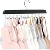 Cabide Ondulado de Madeira Maciça para Uso Doméstico, Adequado para Secar Roupas Íntimas, Camisolas, Regatas, Bolsas, Cabideiro Multifuncional, Solução de Armazenamento para Dormitório