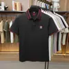 Camisa Polo Leishibert de Nylon y Fibra de Bambú para Hombre, Camiseta Versátil de Manga Corta, Nueva de Verano, Transpirable, Moderna, Camiseta de Manga Corta