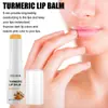 Bálsamo Labial de Cúrcuma Eelhoe Hidratante y Humectante Diario, Uniforme y Radiante, Cuidado de Labios, Portátil y Compacto