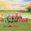 Fofo Desenho Animado Animal de Estimação Urso Mel Bola de Cristal Caixa Surpresa Caixa de Música Luminosa Criativa para Desktop Presente de Feriado Atacado