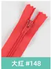 Oco En Stock No. 3 Cremallera de Extremo Cerrado 20cm Cremallera Fina para Pantalones de Traje Cremallera de Nylon Colorida de Extremo Cerrado con Cierre Automático