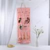Bolsa Colgante de Fieltro Transfronteriza para Joyería, Accesorios para el Cabello, Bolsa de Almacenamiento, Estante Organizador de Pasadores y Gomas para el Cabello Montado en la Pared