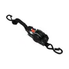 Correa de Amarre Retráctil Automática de Poliéster para Motocicletas/ATVs/Carga, Gancho en Forma de S para Sujeción Segura y Antideslizante