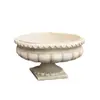 Vaso de Flores Grande Estilo Europeu Romano Coluna Jardim Adereços Vintage Pátio Jardim Villa Entrada Piso Suporte Vaso de Flores Grande