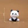 Decoraciones de paisajes en miniatura con gatitos y cerditos lindos y bien portados, adorables figuras de animales, accesorios para manualidades y adornos de escritorio en miniatura