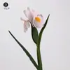 Venda Direta da Fábrica Flor Artificial de Orquídea Íris Estilo Alice, Flor Falsa Estilo Vintage, Adereço de Fotografia, Flor para Decoração de Casa
