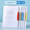 Carpeta giratoria tamaño A3, Carpeta tamaño A4 con clips extraíbles, diseñada para estudiantes de primaria y secundaria, Hojas transparentes para insertar, Portapapeles de examen y Bolsa para almacenamiento de documentos